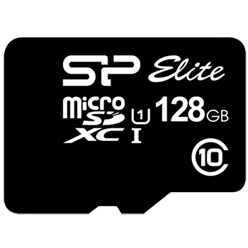 کارت حافظه microSDHC سیلیکون پاور مدل Elite کلاس 10 استاندارد UHS-I U1 سرعت 100MBps ظرفیت 128 گیگابایت